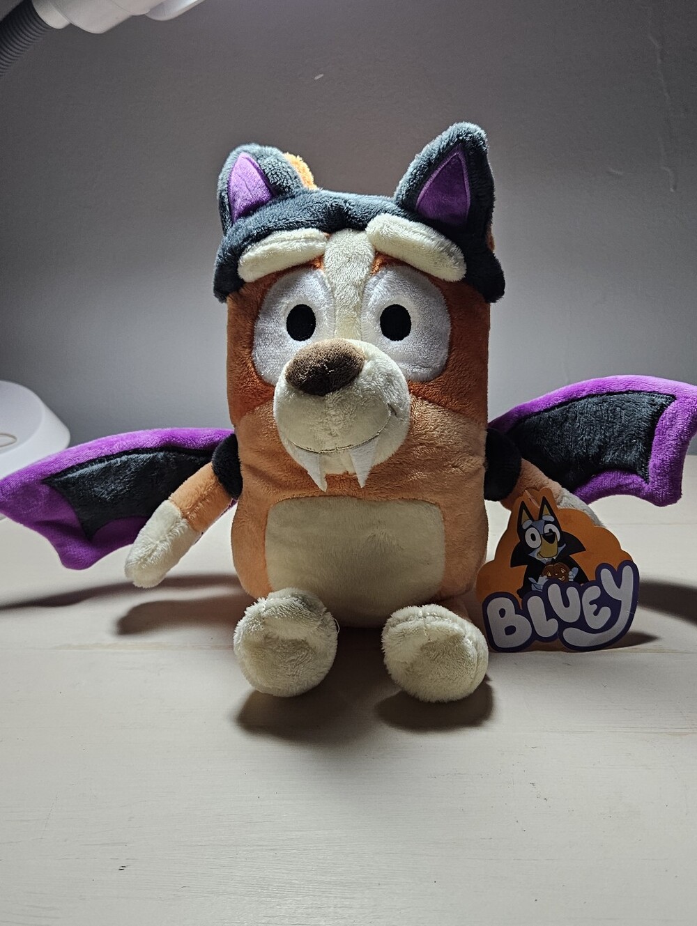 New Bluey Halloween Bingo Bat Costume Plush 9.5" Dan Dee Stuffed Animal NWT